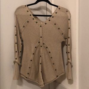 Altar’d State Cream Studded Sweater